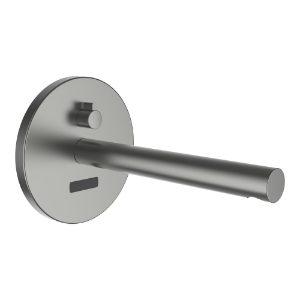 Picture of Laufen Armaturen - Elektronischer UP-Waschtischmischer mit Netzteil, mit IR-Sensoren, Ausladung 200 mm, Festauslauf, zu Simibox Standard & Simibox Light, PVD inox look , Art.Nr. : HF707026423000
