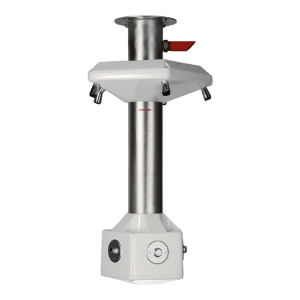 Picture of Laufen Armaturen - Duschstation mit 5 pneumatischen Duschensteuerungen für Kalt- und Mischwasser, Anschluss 1 1/4", Deckenmontage, weiss , Art.Nr. : HF770600101000
