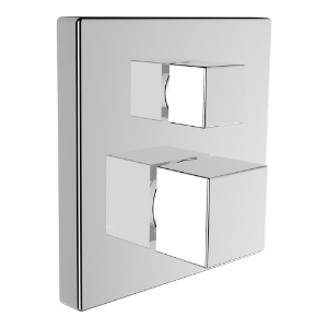 Picture of Laufen Armaturen - Fertigmontage-Set für thermostatischen 2-Griff UP-Bademischer, zu Simibox Standard & Simibox Light , Art.Nr. : HF901177100000