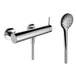 Picture of Laufen Armaturen - Duschenmischer, Anschlussdistanz 153 mm, mit Verschraubungen, mit Zubehör , Art.Nr. : HF905450100000