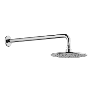 Picture of Laufen Armaturen - Regenbrause Ø 206 mm, mit Wandarm 420 mm, Montage an der Wand , Art.Nr. : HF960103100001