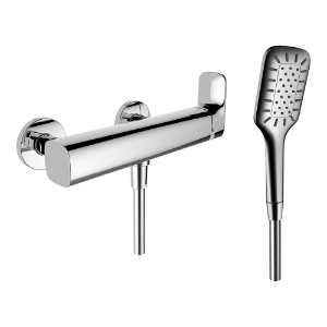Picture of Laufen Armaturen - Duschenmischer, Anschlussdistanz 153 mm, ohne Verschraubungen, ohne Zubehör , Art.Nr. : WI905350100010
