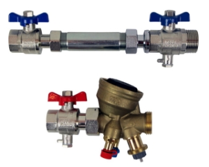 Picture of IMI Hydronic Engineering TA-Compact-P Set DN 15 horizontal, Art.Nr.: 326040-10401