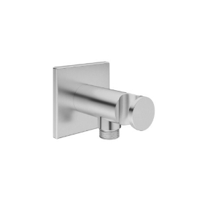 Picture of KWC Schlauchanschluss, brushed steel, Rosette eckig, Art.Nr. : 26.000.613.177