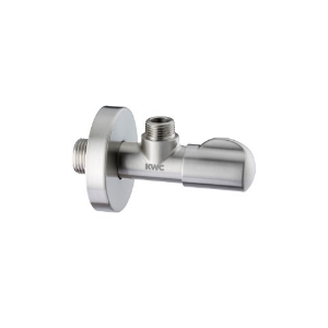 Picture of KWC Eckventil G1/2"x G3/8" A45, brushed steel, Art.Nr. : 27.002.060.177