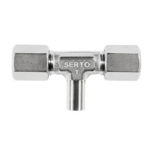 Picture of SERTO T-Verschraubungen SERTO SO 53621 mit Einstellzapfen, Edelstahl rostfrei Grösse: 10‑A10‑10, Art.Nr. :  058.3600.100