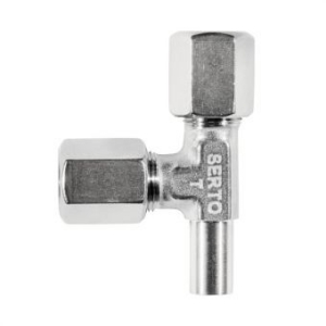 Picture of SERTO T-Verschraubungen SERTO SO 53621 mit Einstellzapfen, Edelstahl rostfrei Grösse: A10‑ 8‑ 8, Art.Nr. :  058.3610.083