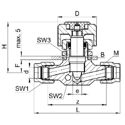 Picture of SERTO Regulierventile SERTO SO NV 41A21 M-Programm, Messing Grösse: 15, Art.Nr. :  028.0000.150