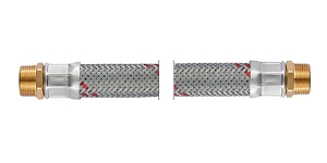 Picture of NEOFLEX-EPDM Panzerschlauch DN19, AG x AG, 3/4" x 3/4", 30 cm, Art.Nr. : 67 7670 30