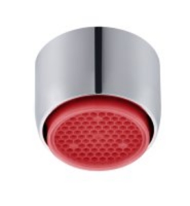 Picture of NEOPERL HONEYCOMB Clinic Strahlregler, rot, M22x1, Z = ~ 7.5 - 9 l/min., Art.Nr. : 01 4461 90
