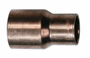Picture of +GF+ Serie 7000 Lötfittings Reduktion lang Kupfer, d-d mm: 15‑10, Art.Nr.: 767243033