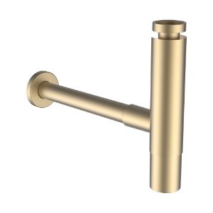 Picture of LAUFEN - SANITARY ACCESSORIES - Siphon, 180 x 325/360 mm, PVD Blassgold matt, Art.Nr. :H3749800830001