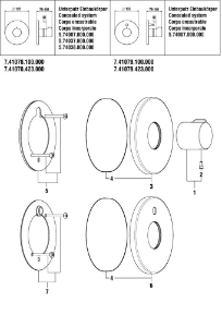 Picture of LAUFEN - ROSETTE S-BOX ZU DUSCHE d137-d48 CHRO, Art.Nr. :WI769077100000