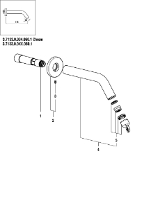 Bild von LAUFEN - AUSLAUF KOMPLETT BAD A175MM F462, Art.Nr. :WI534106463000