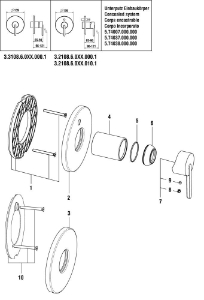 Picture of LAUFEN - HEBEL 48MM LUA E40 LAUFEN CHRO, Art.Nr. :WI570209100600