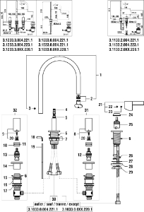 Picture of LAUFEN - SPARE PARTS, Art.Nr. :WI573511463020