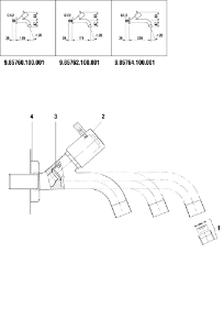 Picture of LAUFEN - GRIFF KOMPL. ZU 985760/62/64 LAUFEN CHRO, Art.Nr. :WI9155721100600
