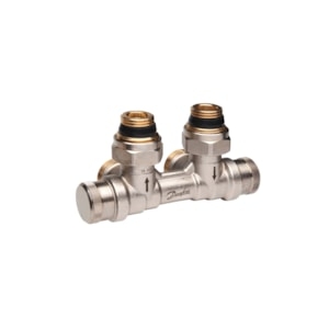 Bild von Danfoss - Hahnblocke, RLV-KDV, 15, Eck links, Art.Nr. :013G7872
