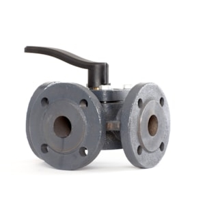 Bild von Danfoss - HFE 3 PN6 32/28 3-Wege-Drehschieber Flansch, Art.Nr. :065Z0430