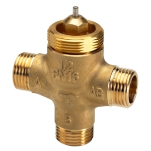 Bild von Danfoss - VZL 3 PN16 15/0,4 3-Wege-Durchgangsventil Gewinde, Art.Nr. :065Z2081