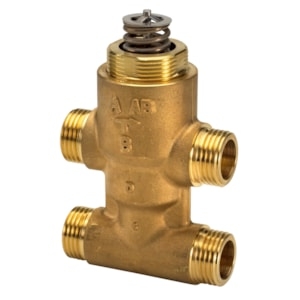 Bild von Danfoss - VZ 4 PN16 15/1,6 4-Wege-Durchgangsventil Gewinde, Art.Nr. :065Z5514
