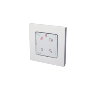 Bild von Danfoss - Fußbodenheizungsregelungen, Danfoss Icon™ 230V RT wired, Raumthermostat, 230.0 V, Ausgangsspannung [V] AC: 230, Anzahl der Kanäle: 0, Unterputz, Art.Nr. :088U1020