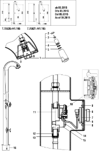 Picture of LAUFEN - DRÜCKER ZU STANDBRAUSE LAUFEN, Art.Nr. :WI772060000600