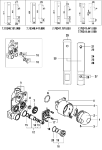 Picture of LAUFEN - FRONTPLATTE INOX +BEFESTIGUN.SET LAUFEN, Art.Nr. :WI773169441600