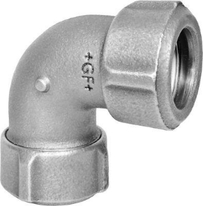 Bild von +GF+ PRIMOFIT Winkel verzinkt Für Stahlrohr, EPDM, Dim. 1, Art.Nr. :775406053