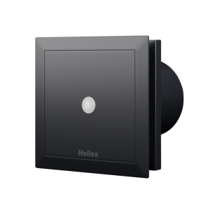 Picture of Helios - M1/100 P black MiniVent mit 2 Leistungsstufen, black Präsenzmelder 90/75 m³/h, Art.Nr. : M1/100 P black