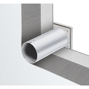 Picture of Helios - WES 90/100 Wandeinbausatz mit Futterrohr und Klappe/Gitter zu M1/100 und HR90, Art.Nr. : WES 90/100