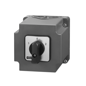 Picture of Helios - PGWA 25 AP Polumschalter für getrennte Wicklung 3-PH 400V, 3-PH, max. 25A, IP65, Art.Nr. : PGWA 25