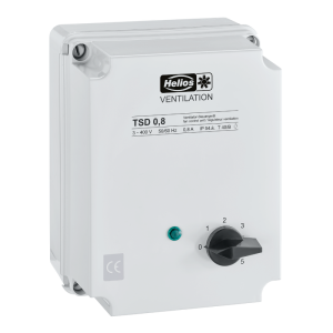 Picture of Helios - TSD 3.0 Trafo-Drehzahlregler 5-stufig, 400V/50Hz max. Belastung 3,0A, Art.Nr. : TSD 3.0