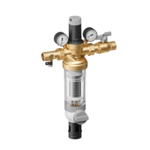 Bild von Honeywell Resideo Hauswasser-Station HS10S, 100 µm, bleifrei, Gewindetülle 2", Art.Nr. :HS10S-2LFAA