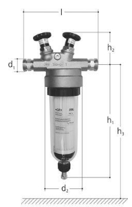 Bild von JRG LegioStop Feinfilter Rotguss, DN 32, GN 1 1∕4, Zoll 1 1∕4, Art.Nr. :1840.032