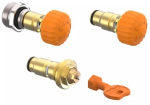 Picture of IMI - Eclipse HF Thermostat-Oberteil für Verteiler, Verteilerhöhe 35-42 mm, OEM, Art.Nr. : 9340-00.302