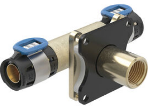 Bild von Geberit FlowFit T-Wanddurchführung 90°: d=20mm, Rp=1/2", Art.Nr. :620.813.00.1