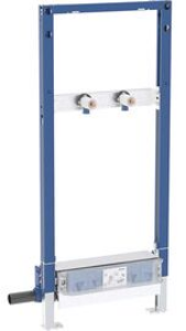 Bild von Geberit Duofix Element für Dusche, 130 cm, mit Wandablauf, Wandarmatur Aufputz, für Unterlagsbodenhö, Art.Nr. :111.589.00.2