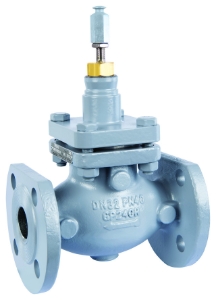 Bild von Honeywell Resideo - Zweiwegeventil DF-D, Stahlguss, PN40, Flansch DN15, kvs 0,25, Sicherheitsventil, Art.Nr.: DF15D0.25-SV