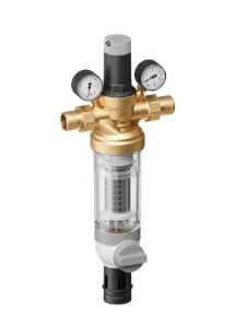 Bild von Honeywell Resideo - Filterkombination FK76S, 100 µm, bleifrei, Gewindetülle 1 1/4", Art.Nr.: FK76S-11/4LFAA