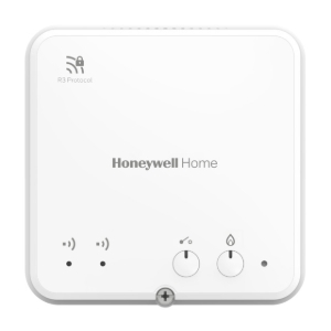 Bild von Honeywell Resideo - Universal-Ansteuerungsmodul, 2x Relais, OpenTherm-Ausgang, Warmwassertemperatursensor-Eingang, Art.Nr.: R9H911RF3000