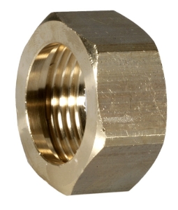 Bild von Honeywell Resideo - Überwurfmutter für Ventile DN 32, Messing, Art.Nr.: VA5000A032