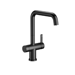 Bild von KWC - ENIA E Küche Schwenkauslauf A225, Seitenbedient, industrial black flex-PEX 3/8", mit Filteranlage, Art.Nr. : 10.591.602.751FL