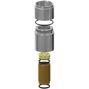 Bild von KWC - ACSV2002, Verlängerungsset für F3-Selbstschluss-Durchgangsventil, Füllmenge:1, Mengeneinheit:Stück, Art.Nr. : 2030060823