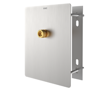 Bild von KWC - ACXX2023, Montageplatte mit Anschlussstutzen für Duschkopf zur Hinterwandmontage, Einstellbarer Neigungswinkel:nein, Art:Duschkopf, Art des Duschkopfes:Düsenbrausekopf, Art.Nr. : 2030068175