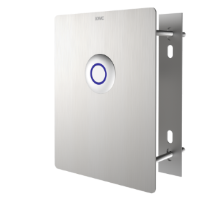 Bild von KWC F5E - A3000 open - F5EF4003, Elektronische WC-Steuerung für Spülkasten zur Hinterwandmontage, Voreinstellung Hygienespülung:24 Stunden nach der letzten Betätigung, Funktionsprinzip:elektronisch selbstschließend, Nennweite:DN 20, Material Gehäuse:Edelstahl, Art.Nr. : 2030068176