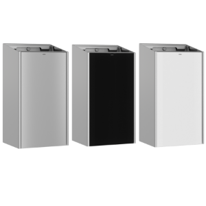 Bild von KWC EXOS. - EXO605X, Abfallbehälter für Aufputzmontage, Materialstärke:1.2 mm, Gesamttiefe:250 mm, Sackhalterung:ja, Füllvolumen:30 Liter, Art.Nr. : 3600008760