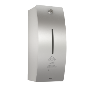 Bild von KWC STRATOS - STR627, Elektronischer Desinfektionsmittelspender für Aufputzmontage, Materialstärke:1.5 mm, Gesamttiefe:126 mm, Füllmenge:800, Füllmenge Me:ml, Art.Nr. : 3600008861