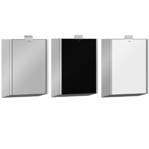 Bild von KWC EXOS. - EXO611X, Hygieneabfallbehälter für Aufputzmontage, Materialstärke:1.2 mm, Gesamttiefe:125 mm, Sackhalterung:nein, Füllvolumen:3.7 Liter, Art.Nr. : 3600008888