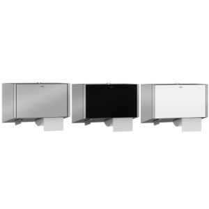 Bild von KWC EXOS. - EXO676X, WC-Doppelrollenhalter für Aufputzmontage, Maximale Tiefe/Durchmesser Verbrauchsmaterial:120 mm, Maximale Breite Verbrauchsmaterial:100 mm, Füllmenge:2, Füllmenge Me:Rollen, Art.Nr. : 3600008900